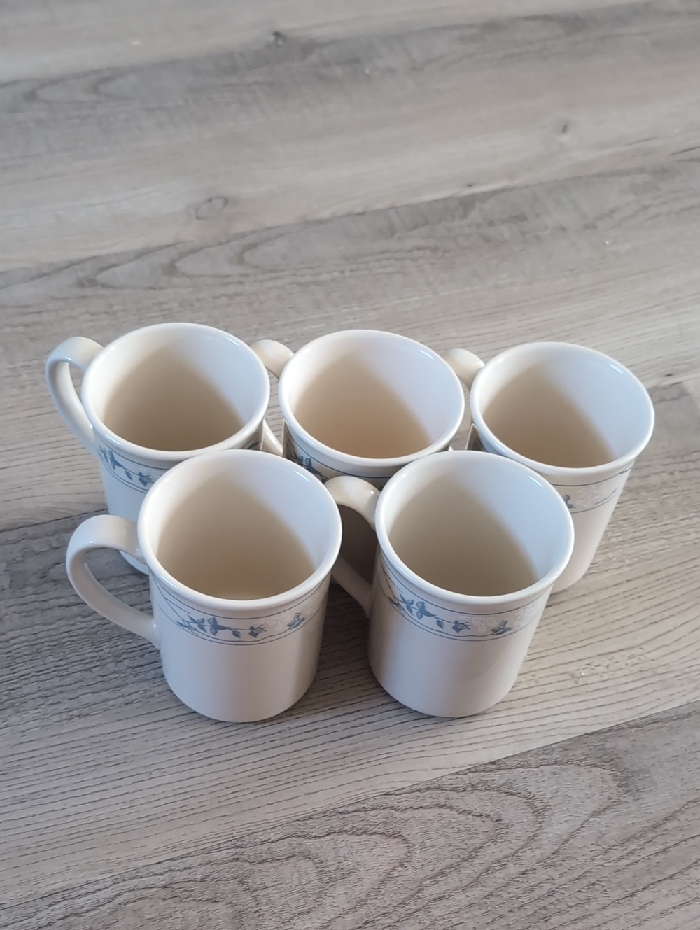 🌸 Vintage Corning Corelle "First of Spring" Coffee Mugs 🌸